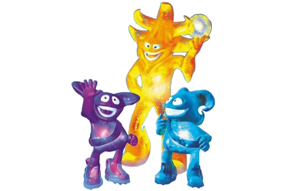Mascotas de los Mundiales.