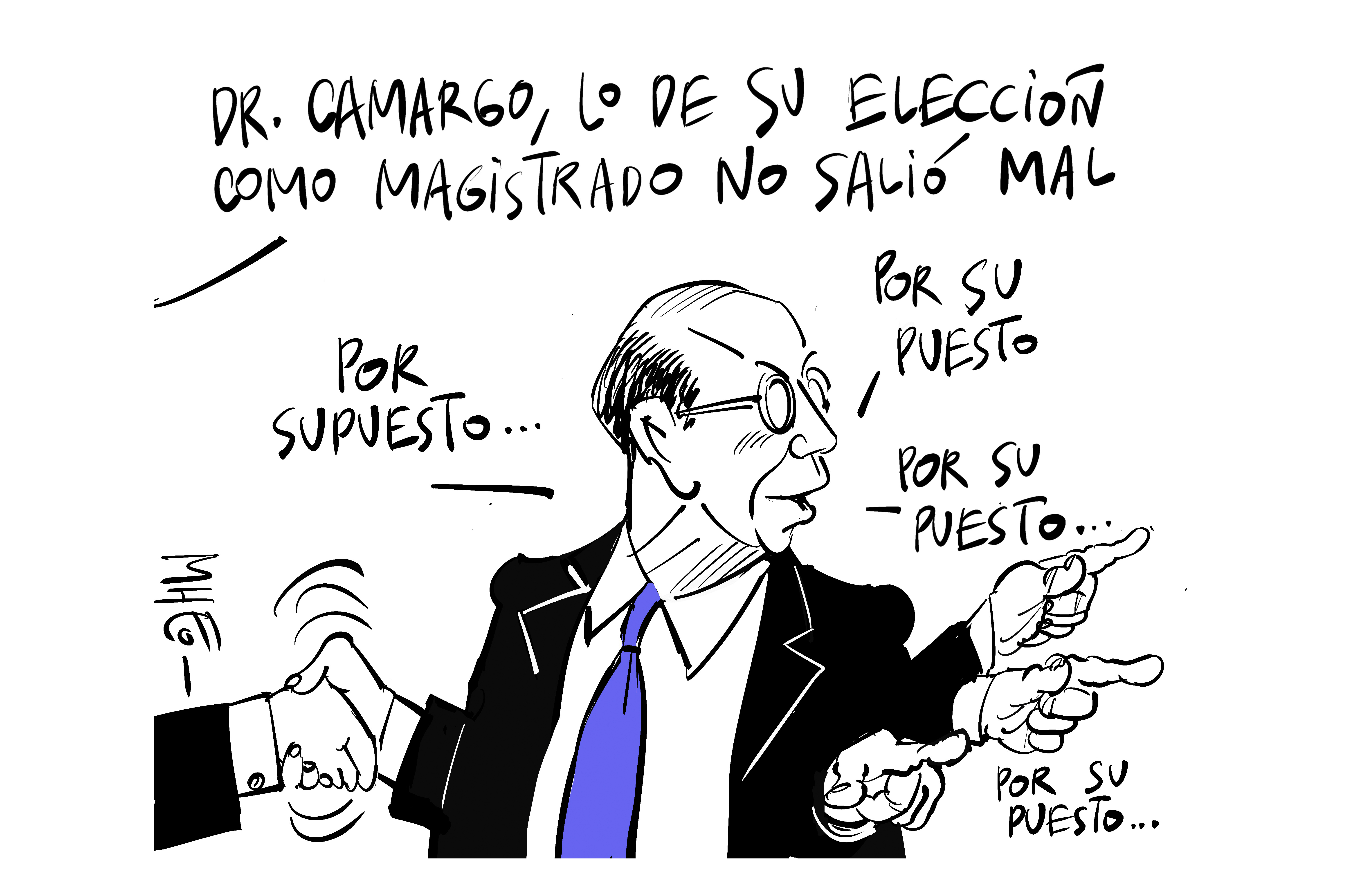 Magistrado bien puesto