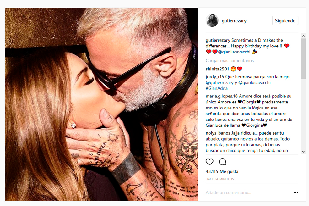 Tomada de Instagram.com/gutierrezary