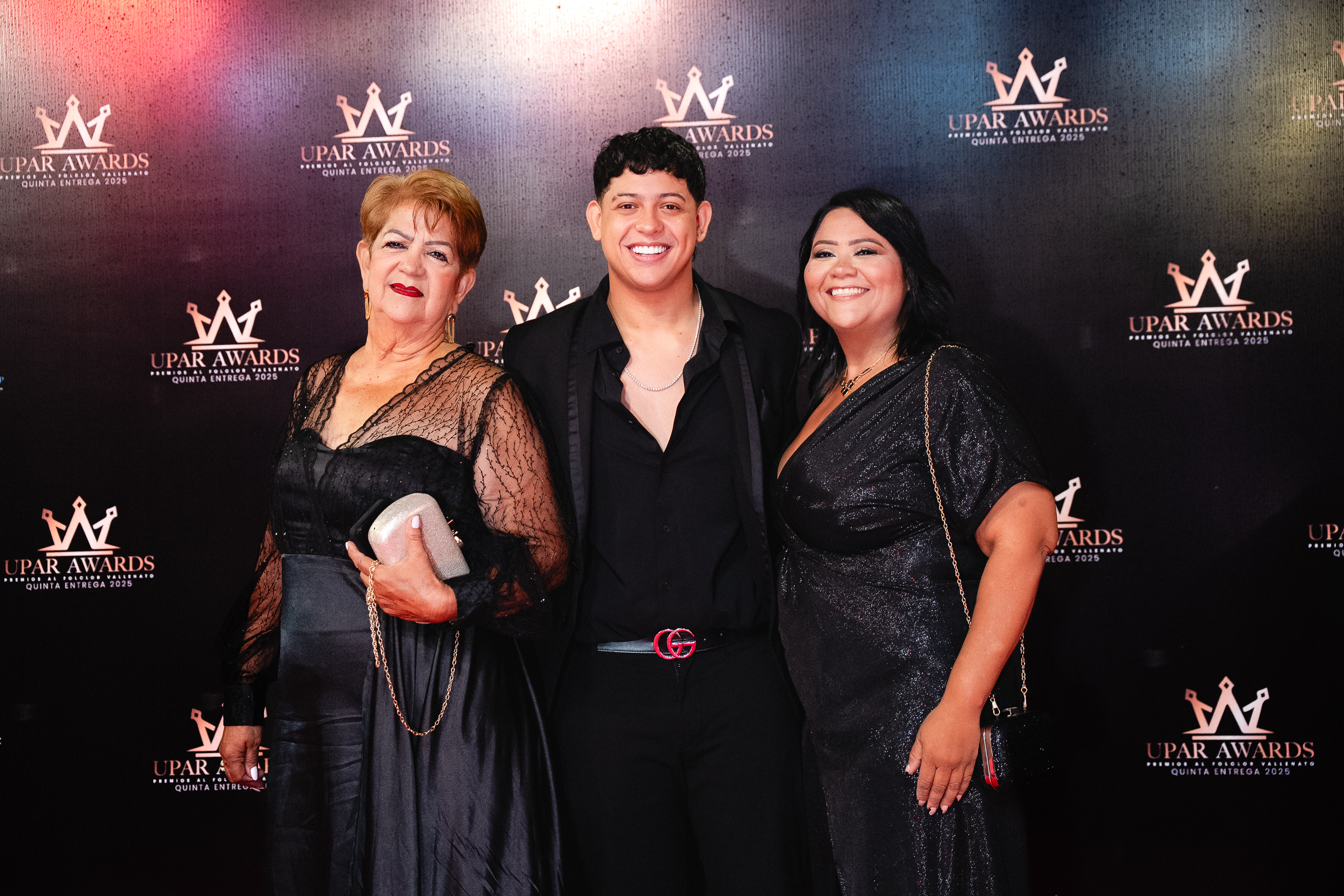Luisra Solano y familia