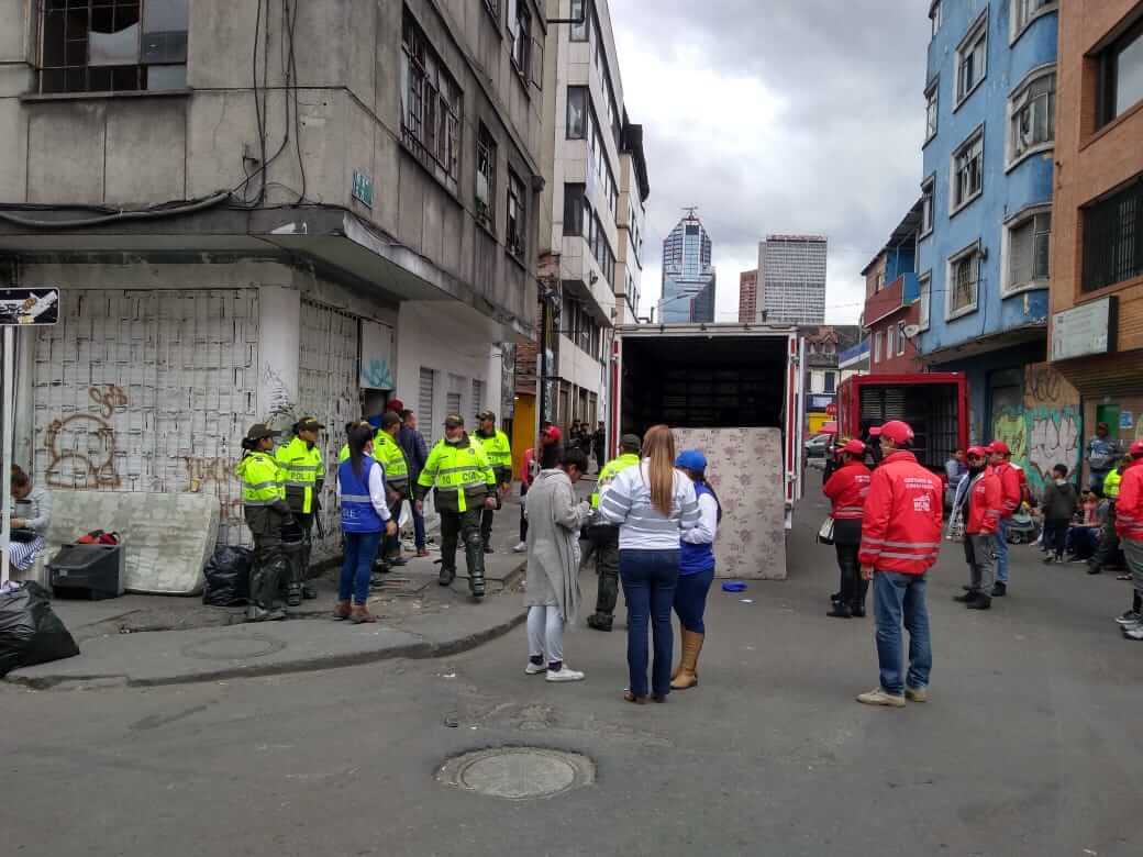 En imágenes: así fue la recuperación de «La Fortaleza» en el centro de Bogotá