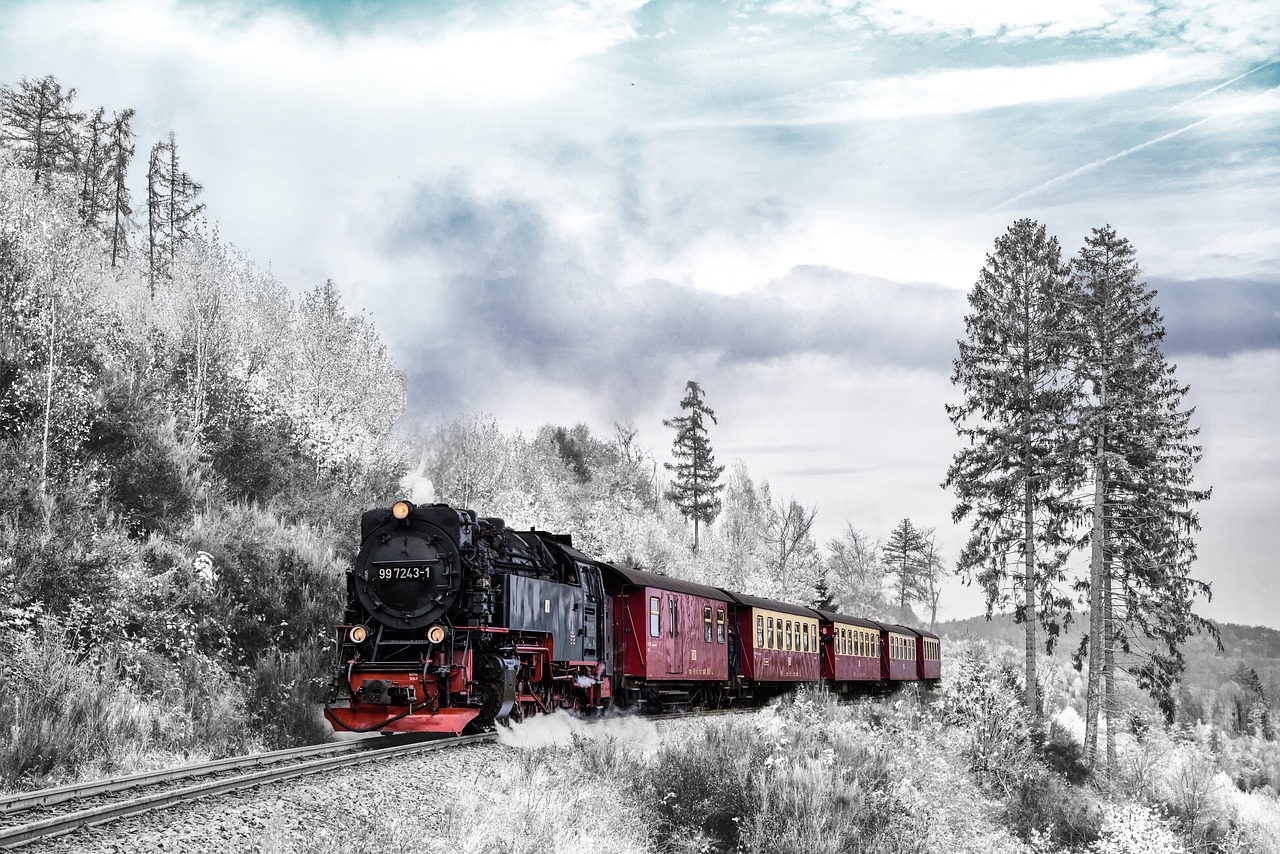 Cinco trenes que le permitirán conocer el Círculo Polar Ártico