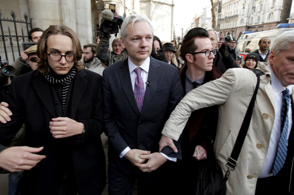El fundador del portal WikiLeaks, Julian Assange