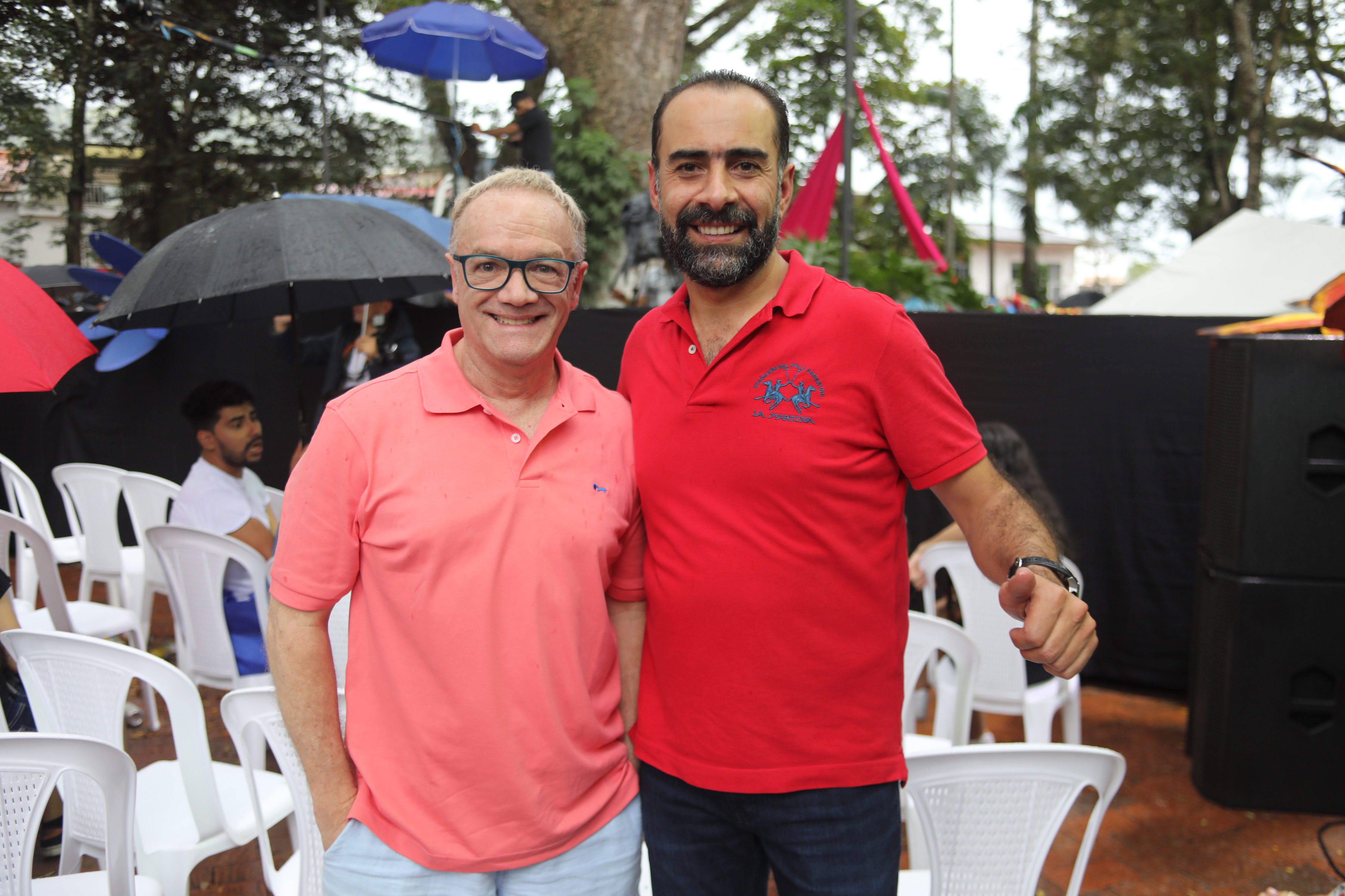 Carlos Giraldo y Ali Hammoound