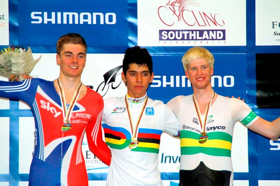 Fernando Gaviria ganó medalla de oro en Mundial Juvenil de Ciclismo