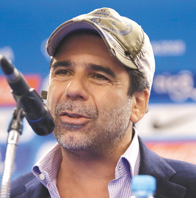 BQ05. BARRANQUILLA (COLOMBIA), 18/07/2018.- El alcalde de Barranquilla, Alejandro Char, habla durante una rueda de prensa donde se anuncian detalles de la ceremonia inaugural de los XXIII Juegos Centroamericanos y del Caribe, en Barranquilla (Colombia) hoy, miÈrcoles 18 de julio de 2018. Durante diecisÈis dÌas, y desde este jueves, la capital del Atl·ntico acoger· a 5.424 deportistas de 37 paÌses y territorios que competir·n hasta el 3 de agosto en los juegos. EFE/Ricardo Maldonado Rozo. EFE/Ricardo Maldonado Rozo