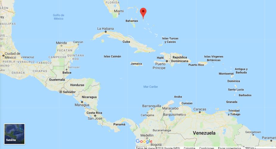 Isla de Eleuthera (Bahamas). Las poblaciones nativas fueron desapareciendo pero su ADN aún pervive en la actualidad en Puerto Rico y el genoma de la mujer identificada es semejante al de las poblaciones del sur de América y que hablan las lenguas conocidas como arahuacas (o Arawakan), como los hermanos mayores de la Sierra Nevada de Santa Marta.