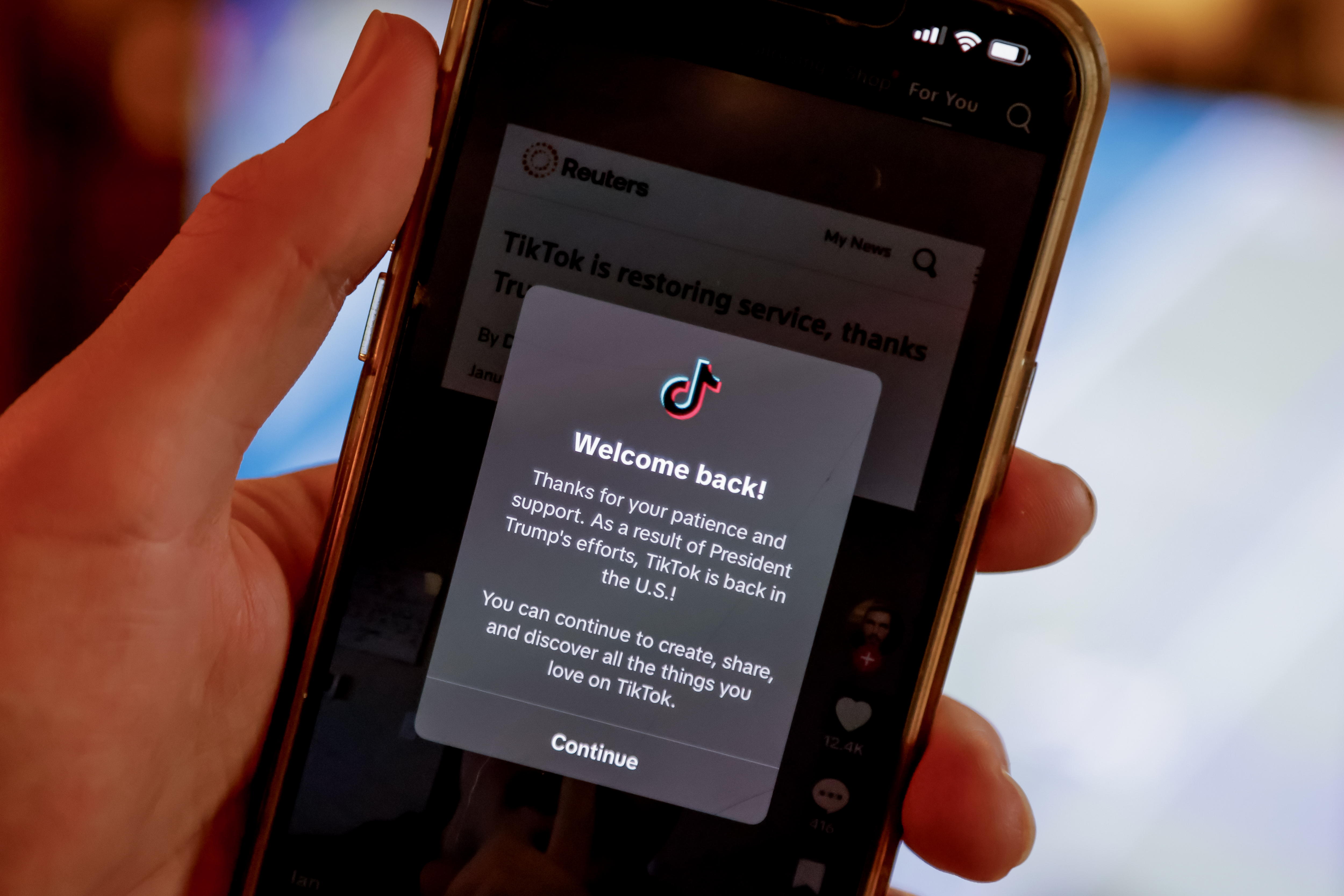 Trump firma orden que da 75 días de gracia a TikTok para evitar veto en EE.UU.