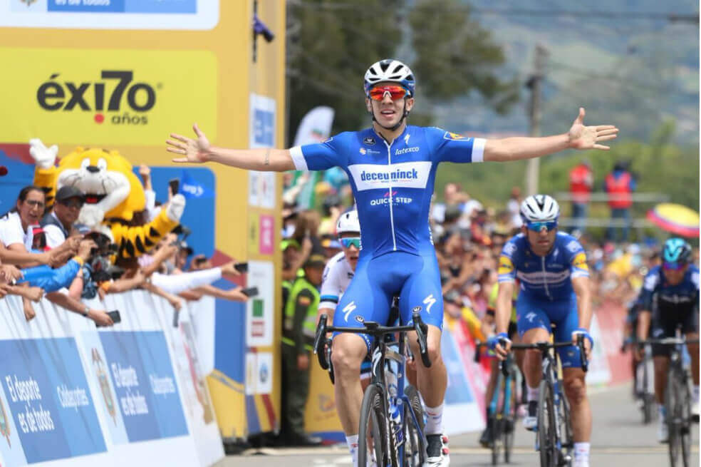 Álvaro Hodeg, nuevo líder del Tour Colombia 2.1: ganó la segunda etapa