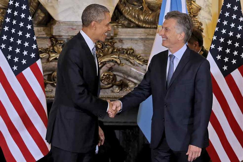 Obama y Macri inician su reunión en la Casa Rosada