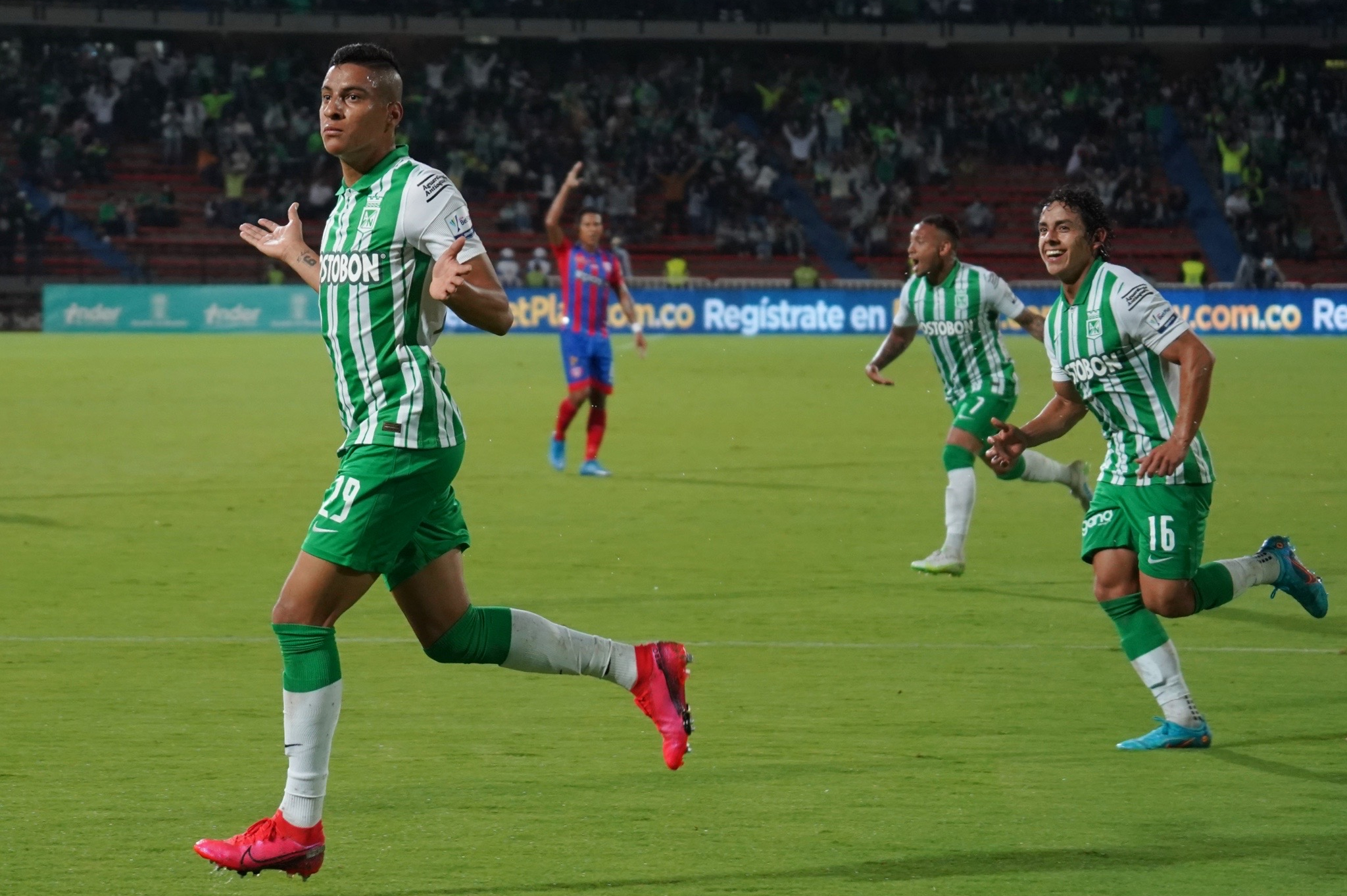 Jarlan Barrera y Kevin Mier brillaron y Nacional derrotó a Unión Magdalena
