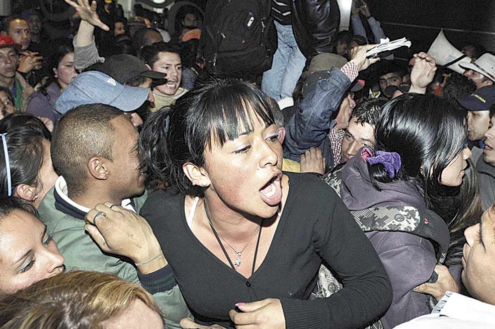 En la toma del Acueducto