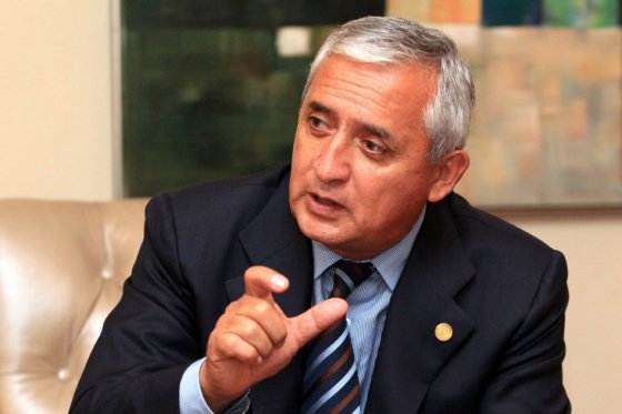 Otto Pérez Molina, presidente de Guatemala/ EFE. 