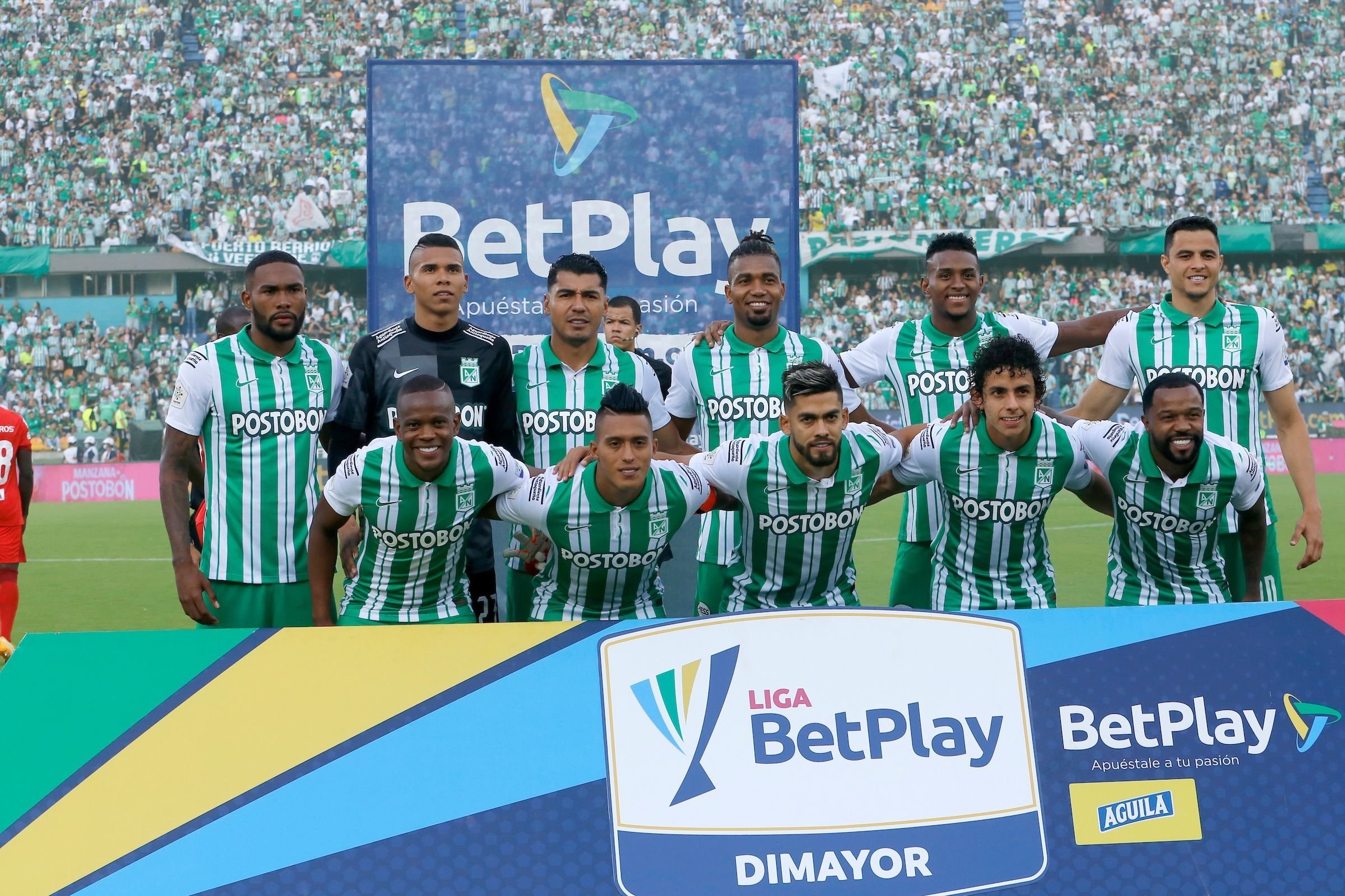 Nóminas de los 18 títulos de Atlético Nacional.