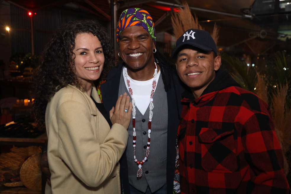 Claudia Peláez, Rey Guerrero y Miguel Guerrero