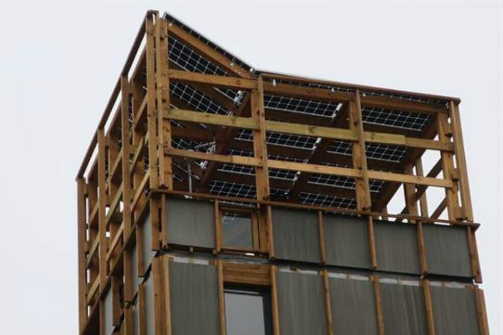 El edificio de madera más alto de Latinoamérica