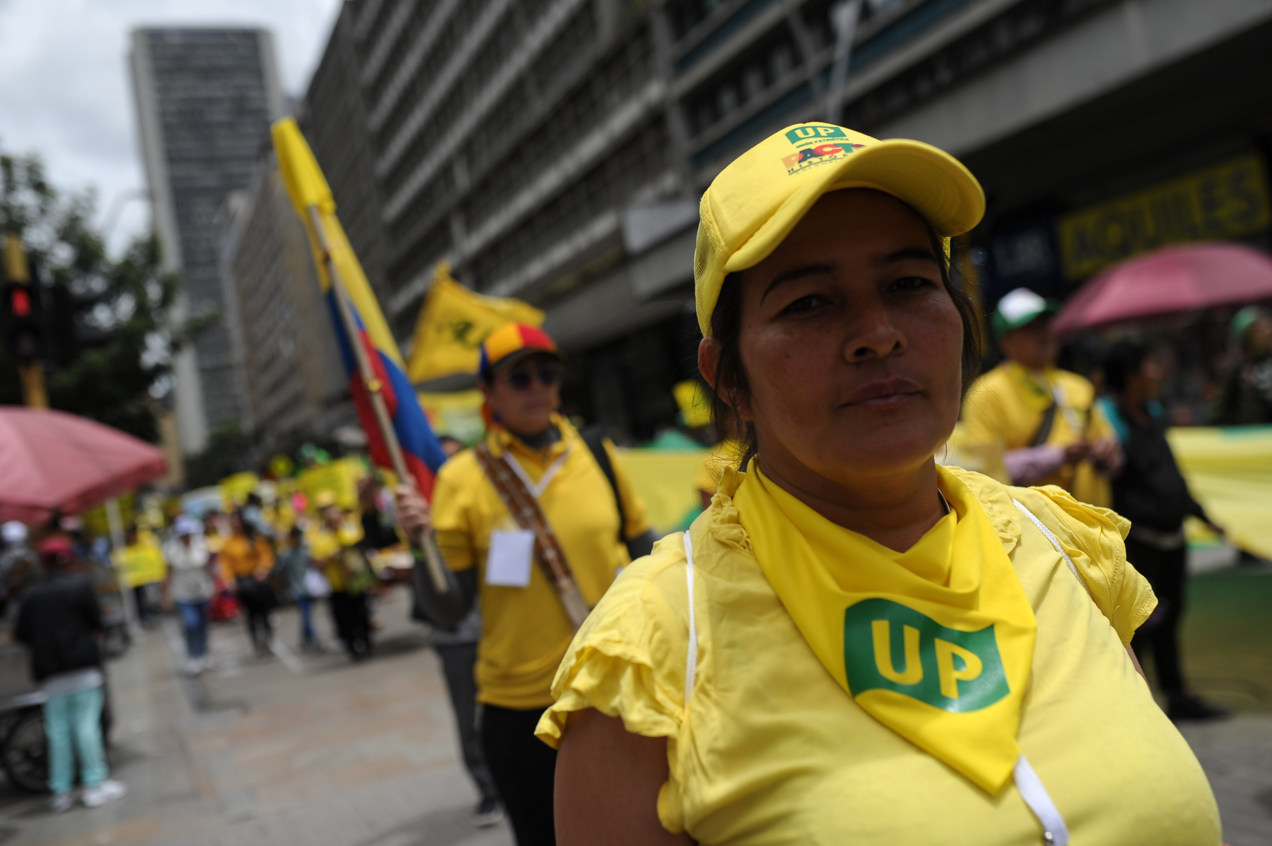Marcha en conmemoración del genocidio de la Unión Patriótica