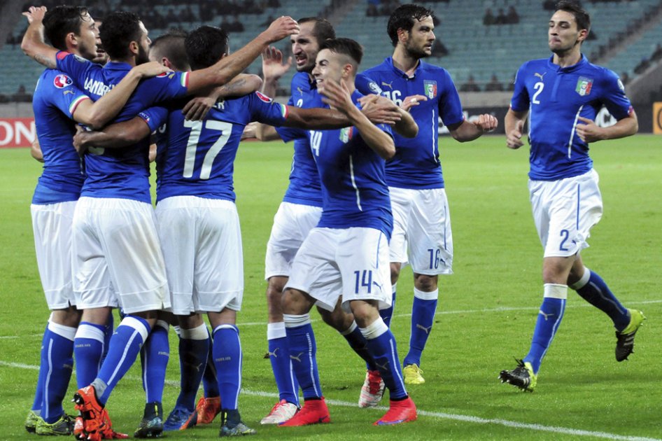 Italia, Bélgica y Gales se clasifican a Eurocopa