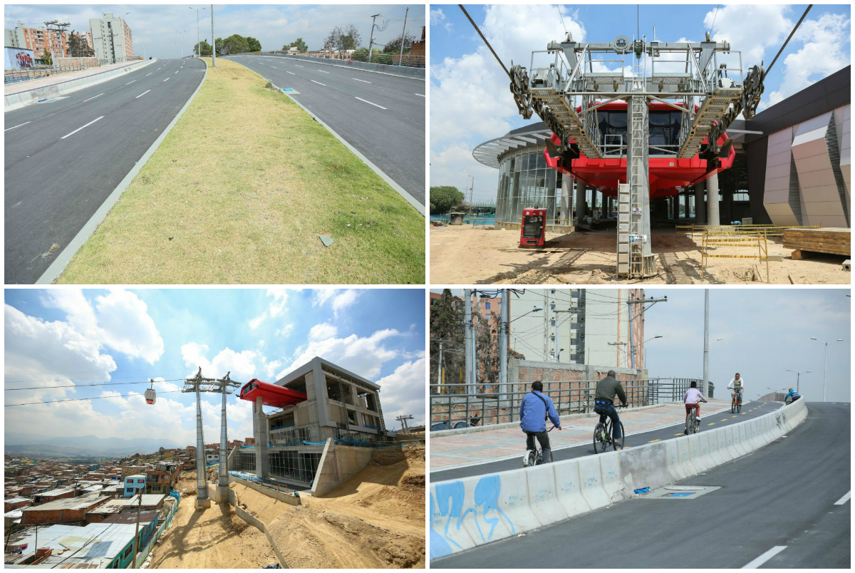 Las obras que espera entregar la Alcaldía de Bogotá este año