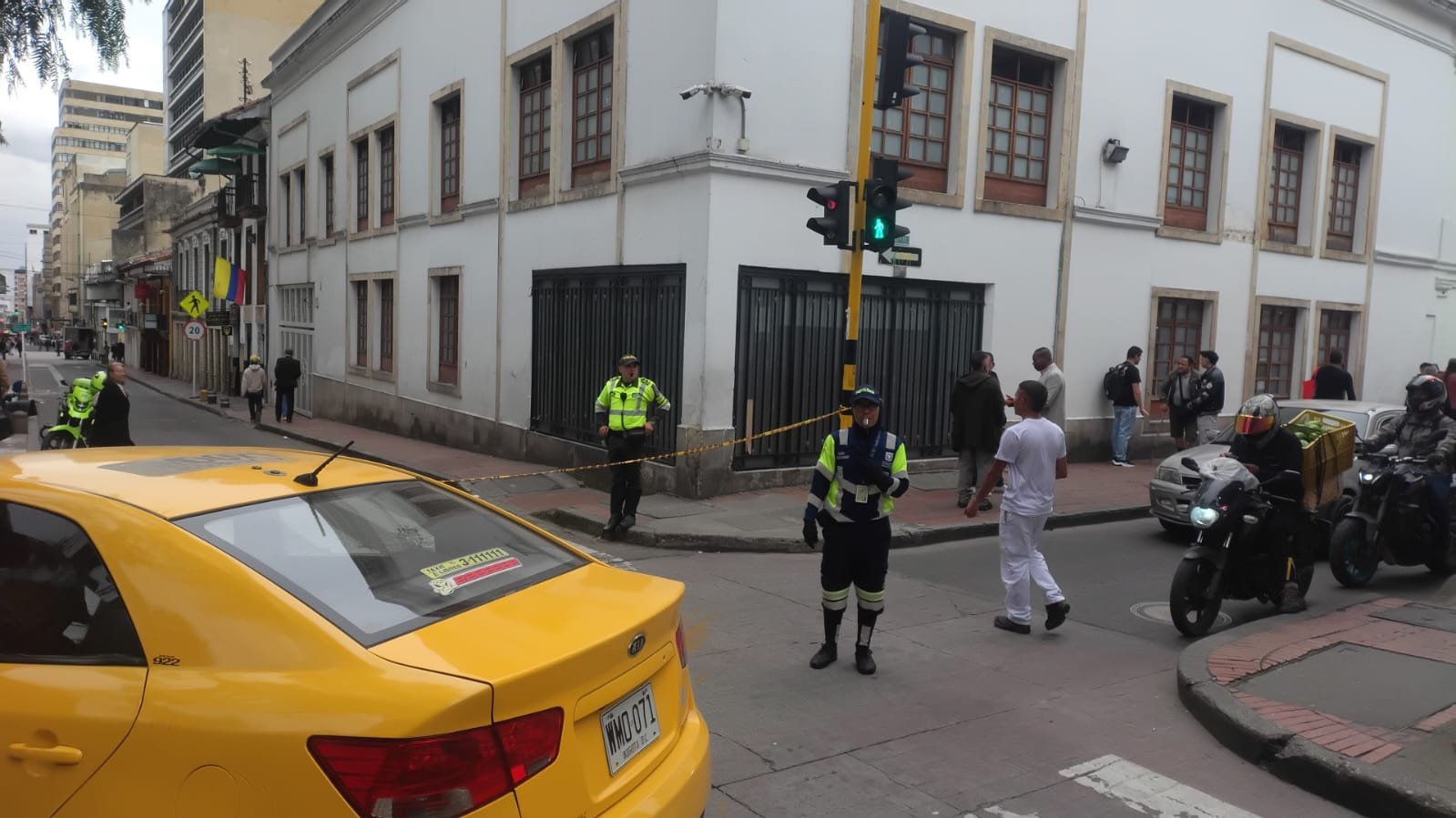 Cierres en el centro y otros puntos de Bogotá.