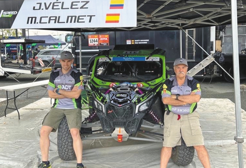 El piloto colombiano que desafiará los mares de arena en el Rally Dakar