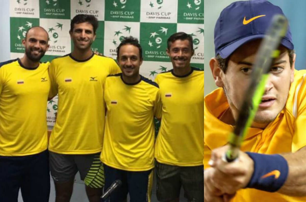 Las explicaciones de Giraldo, Cabal y Farah para sacar a Nicolás Mejía de la Copa Davis