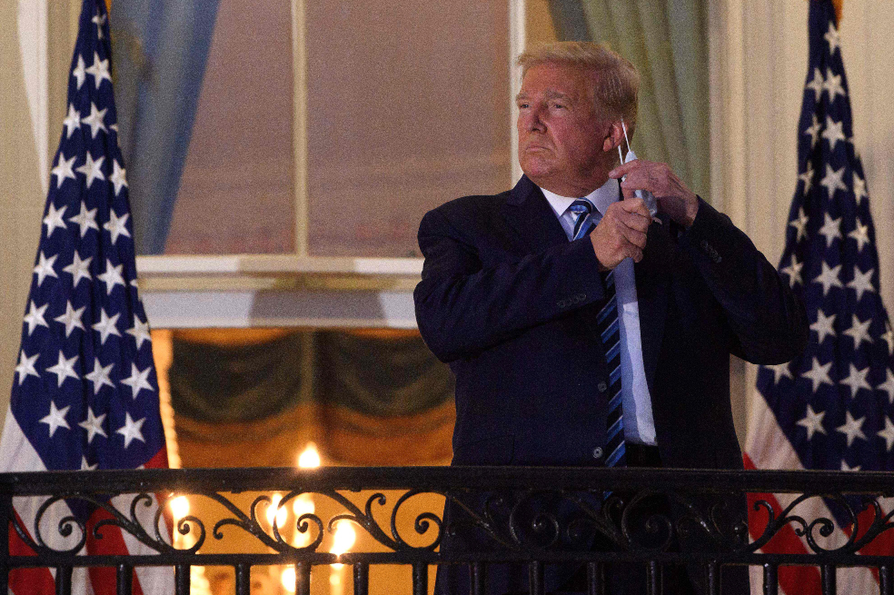 Donald Trump es dado de alta y sale del hospital luego de haber dado positivo por coronavirus