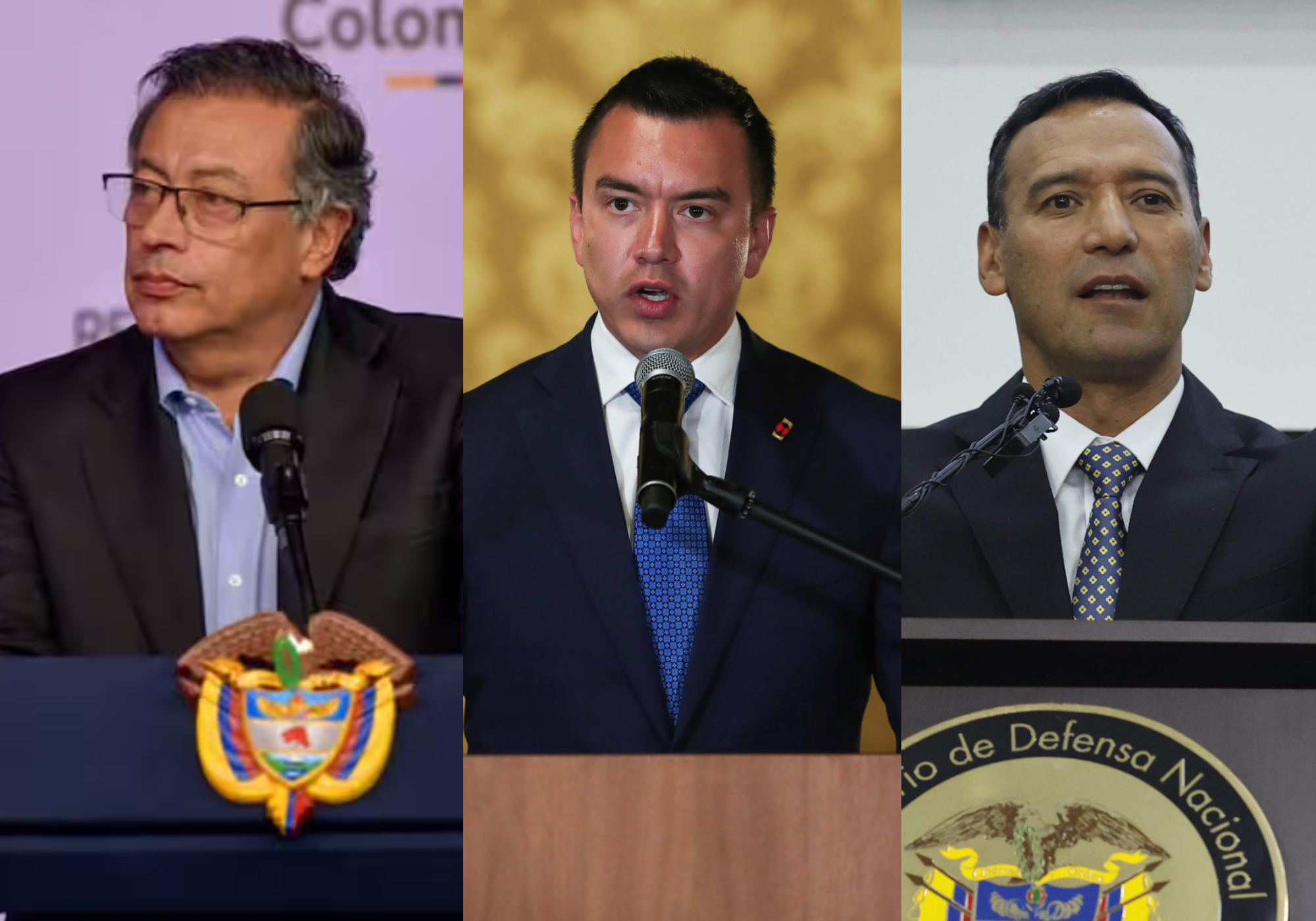 Mundo político reacciona tras choque con Ecuador por denuncia de Petro sobre frontera