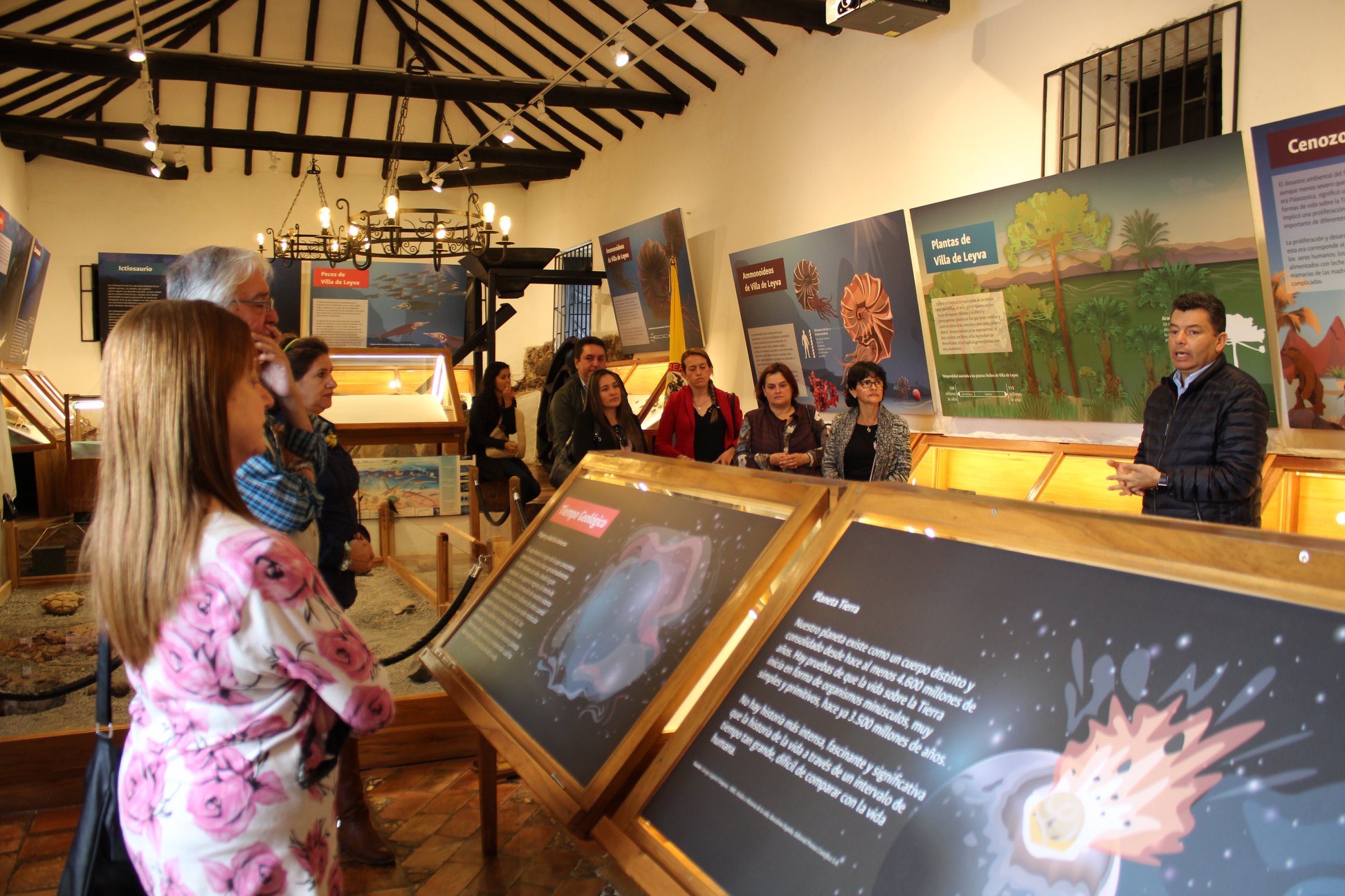 Exposición del Museo Paleontológico de Villa de Leyva llega a Cundinamarca