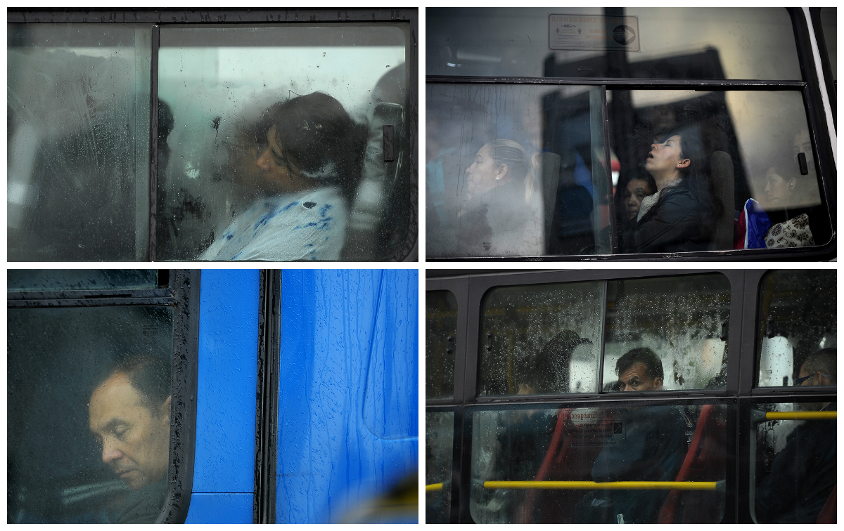 La vida en los trancones de Bogotá