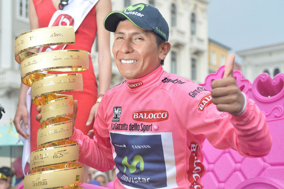 Cinco colombianos correrán el Giro de Italia 2017