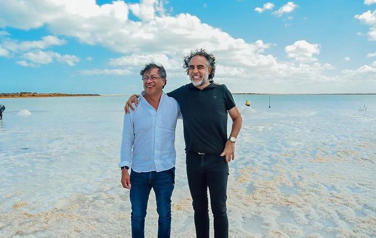 Durante la campaña presidencial, Armando Benedetti fue el escudero de Petro y lo acompañó en todas las plazas que el hoy presidente llenó.