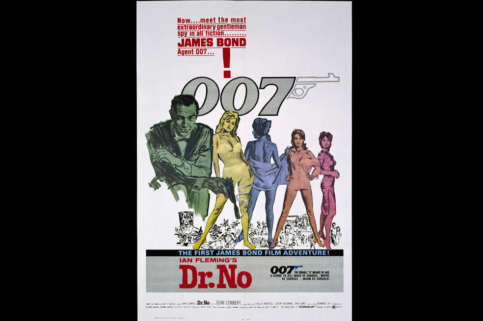 James Bond en 23 afiches