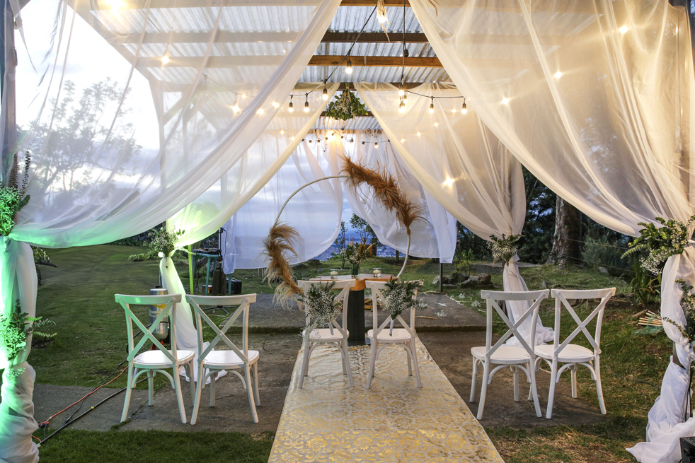 EL matrimonio de Cristian y Mila se celebró en Monteluna un centro de eventos ubicado en una colina de Bogotá