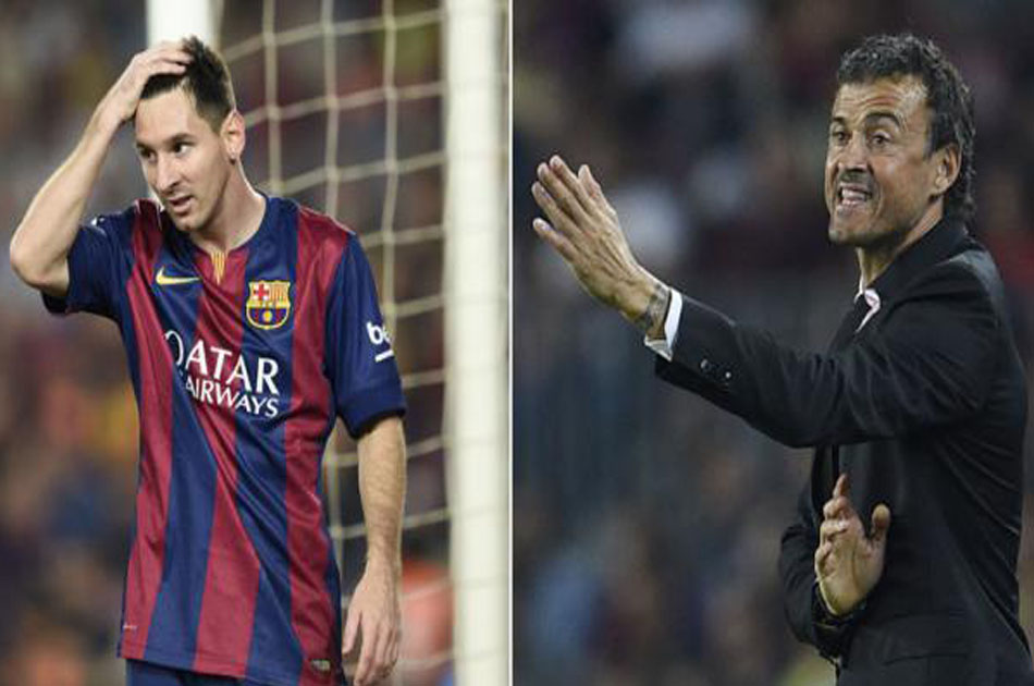 Mathieu reconoce que hubo choque entre Messi y Luis Enrique