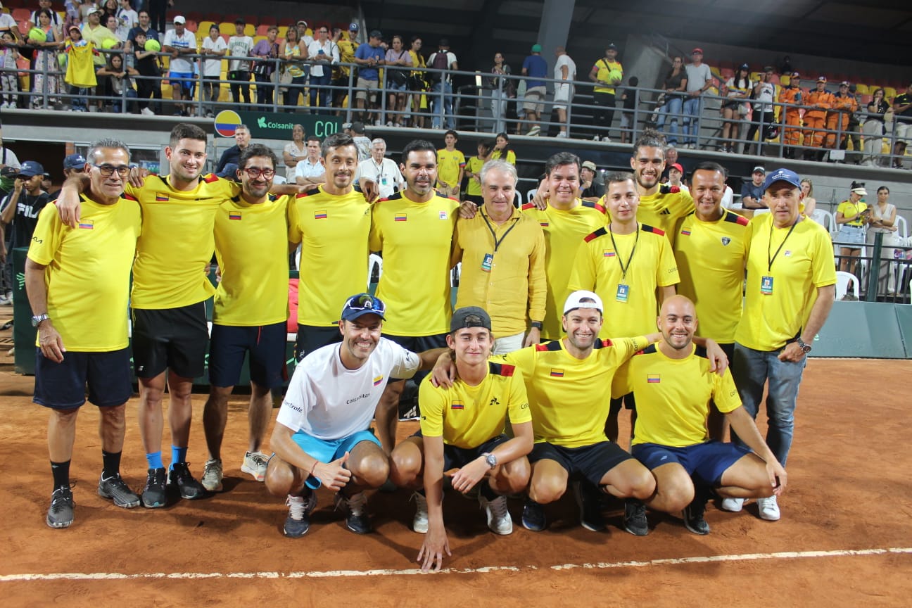 Copa Davis: Colombia sufrió, pero logró derrotar a Barbados