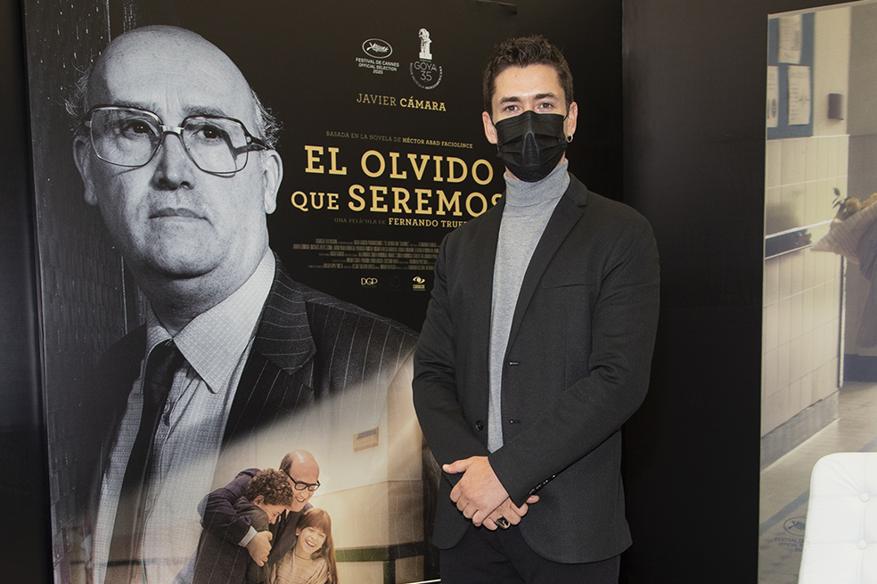 Juan Pablo Urrego en la piel de Héctor Abad Faciolince