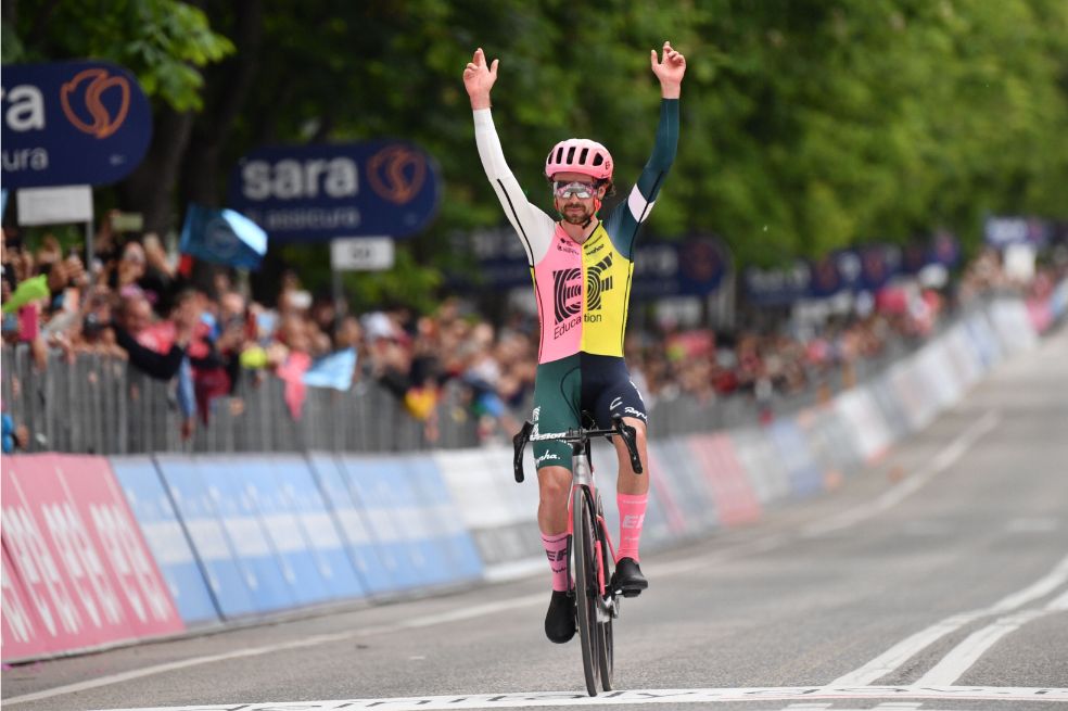 Giro de Italia 2023: Ben Healy ganó en solitario la octava etapa