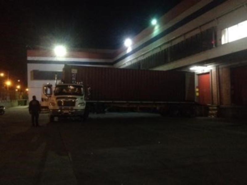 Descargue nocturno de camiones favorece la movilidad bogotana