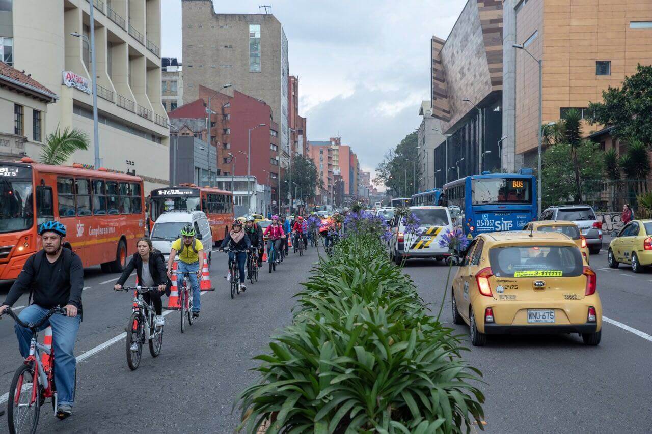 Material particulado se ha reducido un 20 % durante el Día sin carro y moto en Bogotá