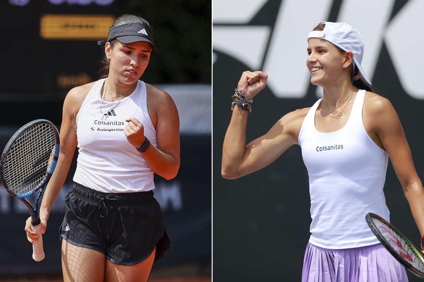 Camila Osorio y Emiliana Arango, las cartas colombianas en la Copa Colsanitas