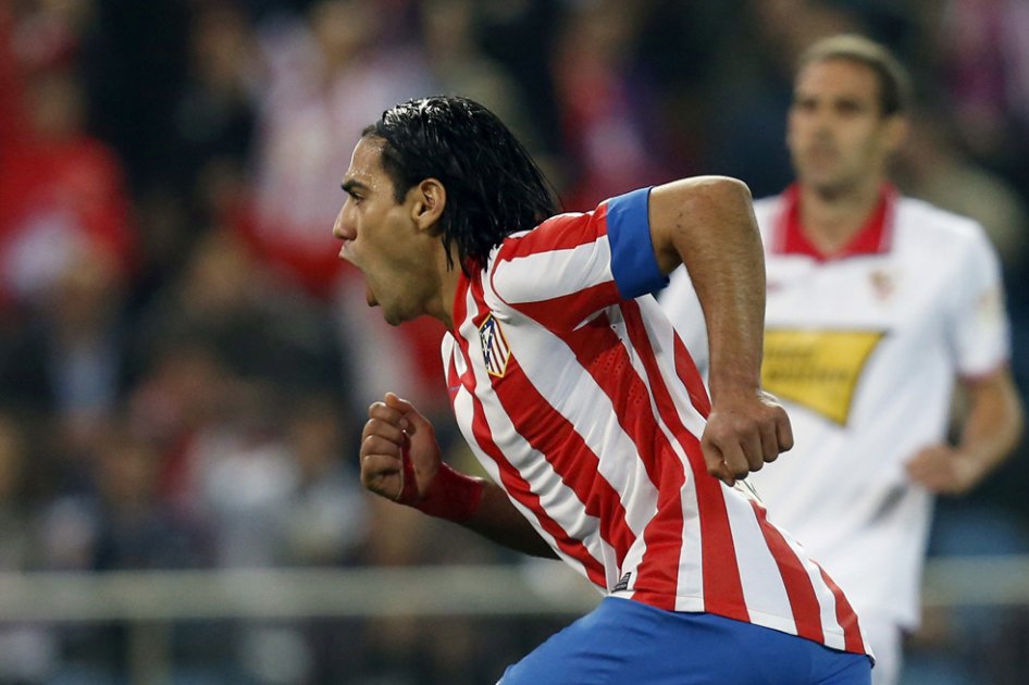 Falcao completó 50 goles con el Atlético de Madrid
