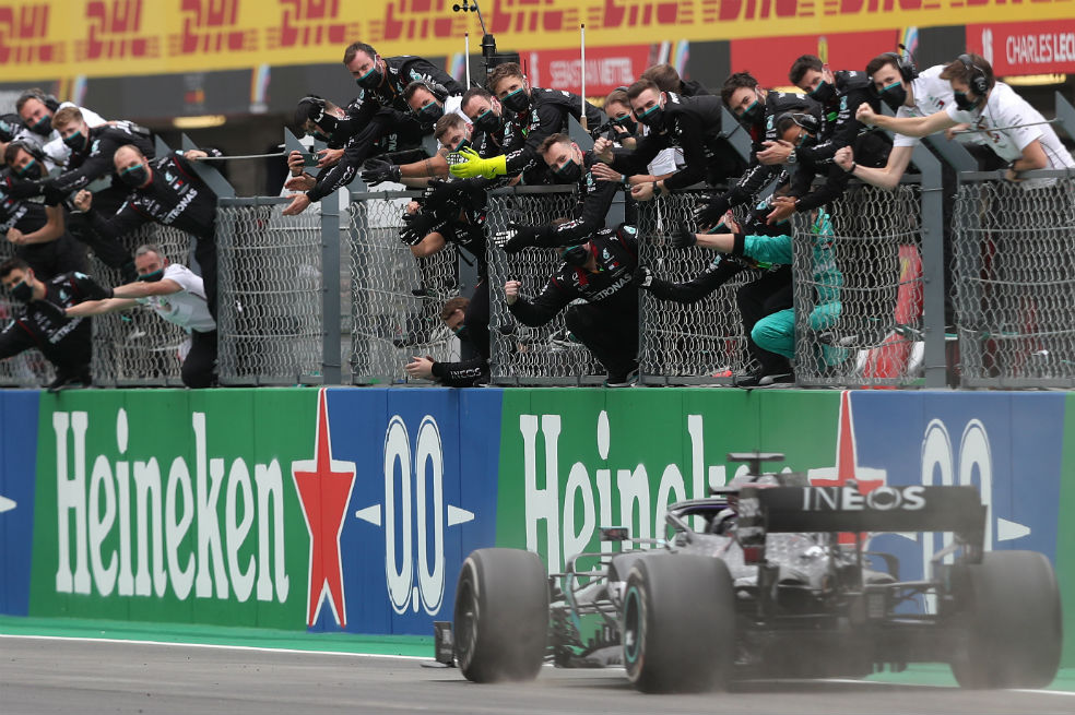 Lewis Hamilton se convirtió en el piloto más ganador de la Fórmula 1