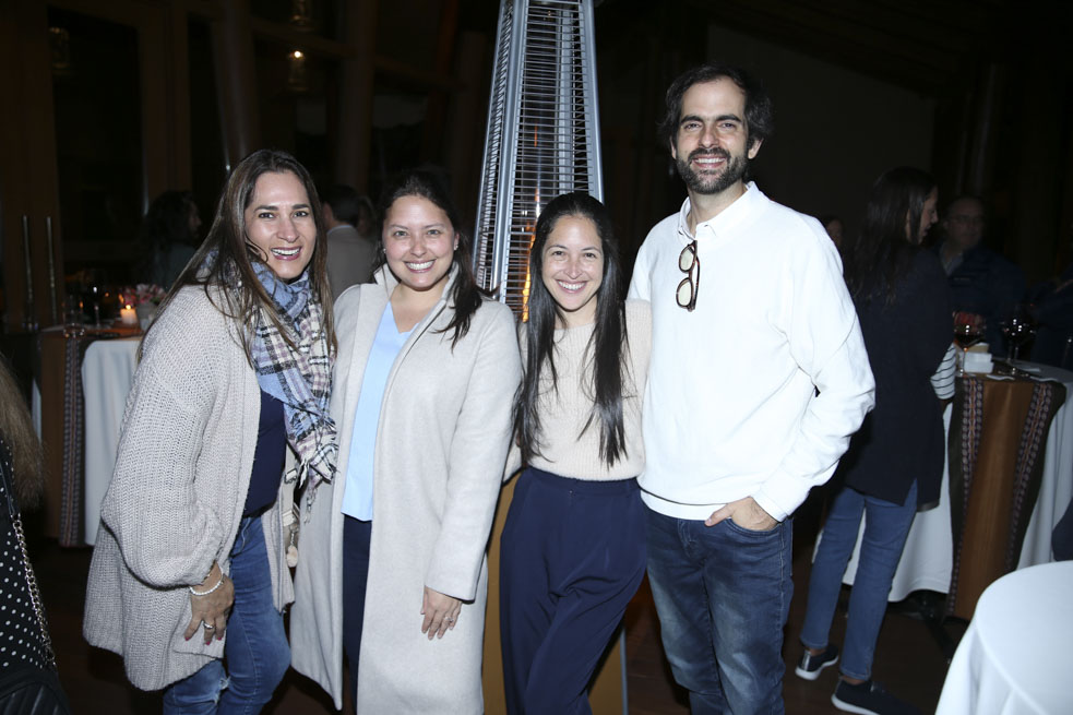 Erika Benavides, Stephanie Pellny, Chrystel Aurich y Sergio Pesaque