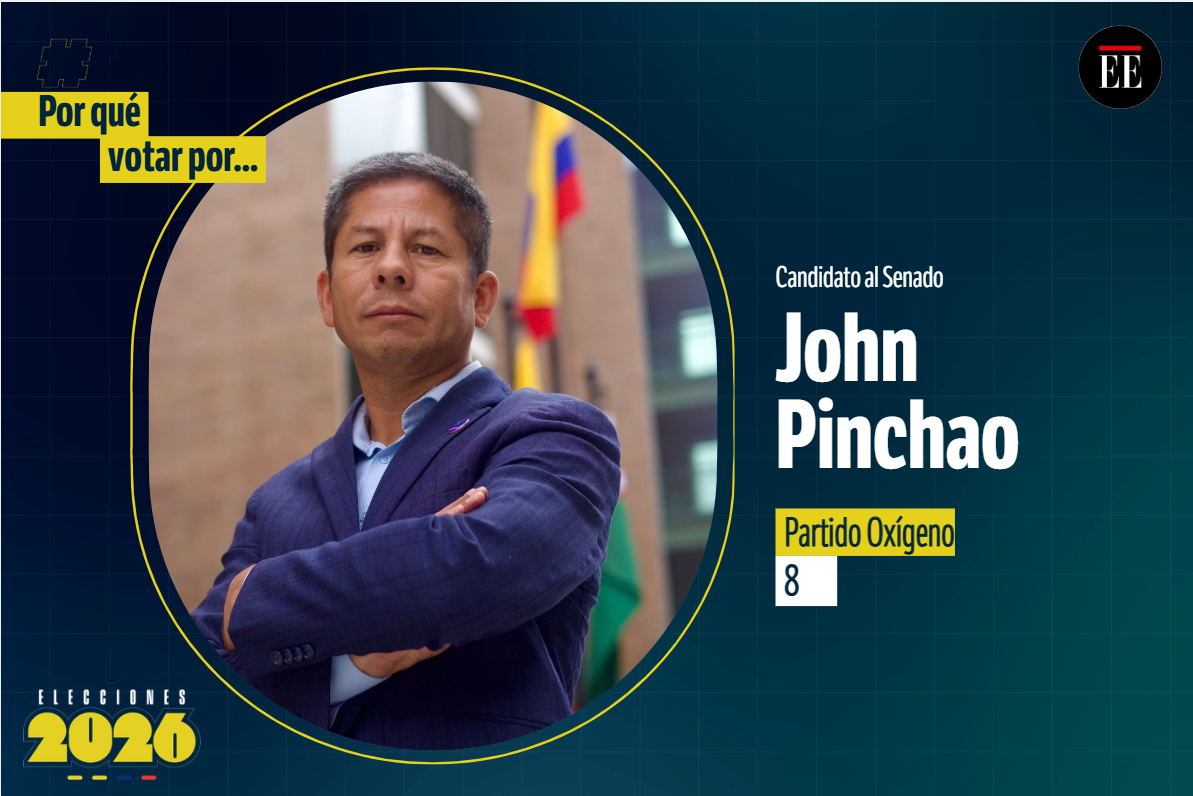 “Por qué votar por”: John Pinchao, candidato al Senado