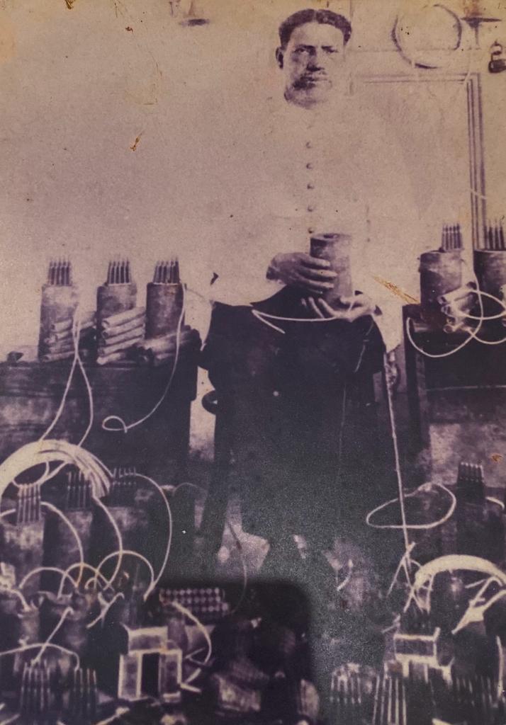 Foto de uno de los perpetradores de la revolución bolchevique en Líbano, Tolima.