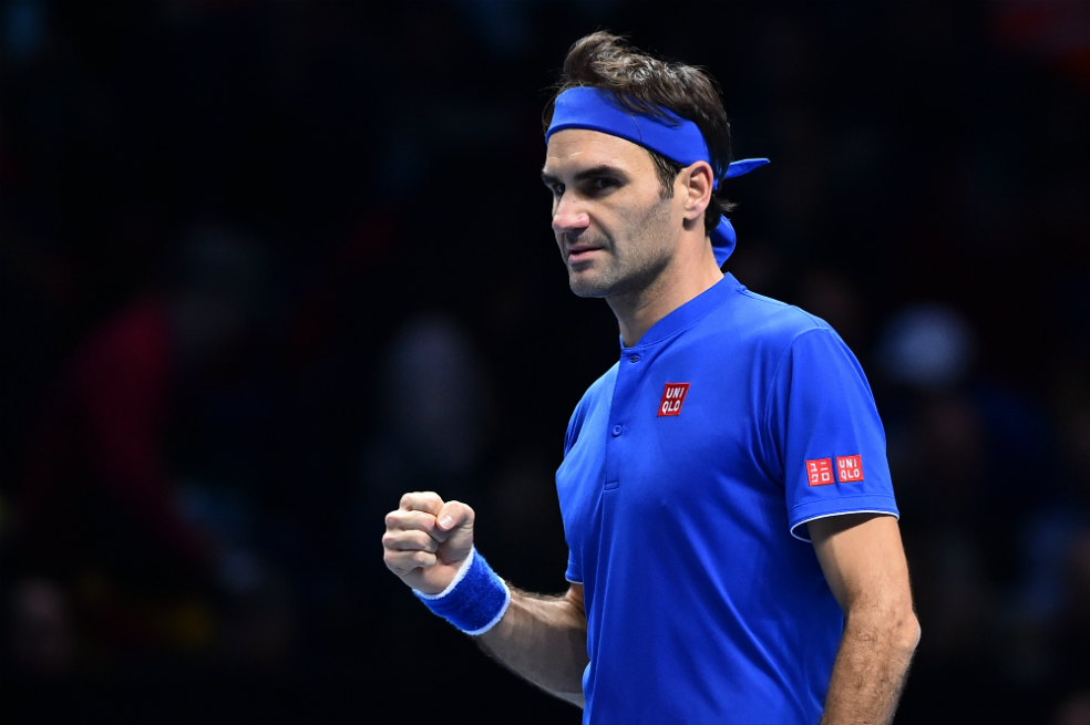 Federer le ganó a Thiem y sigue con vida en el Torneo de Maestros