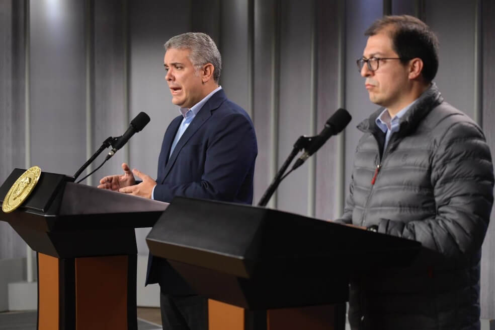 Duque anuncia sanciones por especulación y acaparamiento de productos