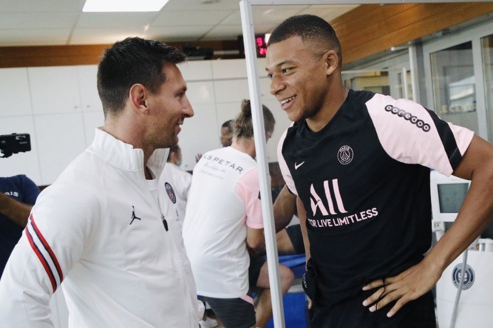 PSG no podría contar con Messi y Mbappé para el partido contra el Lille