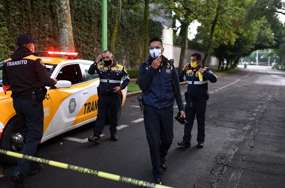 Atentado contra el Jefe de Seguridad Pública de Ciudad de México
